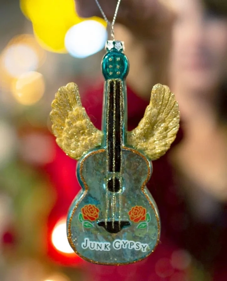 Guitar Chrismas Ornament