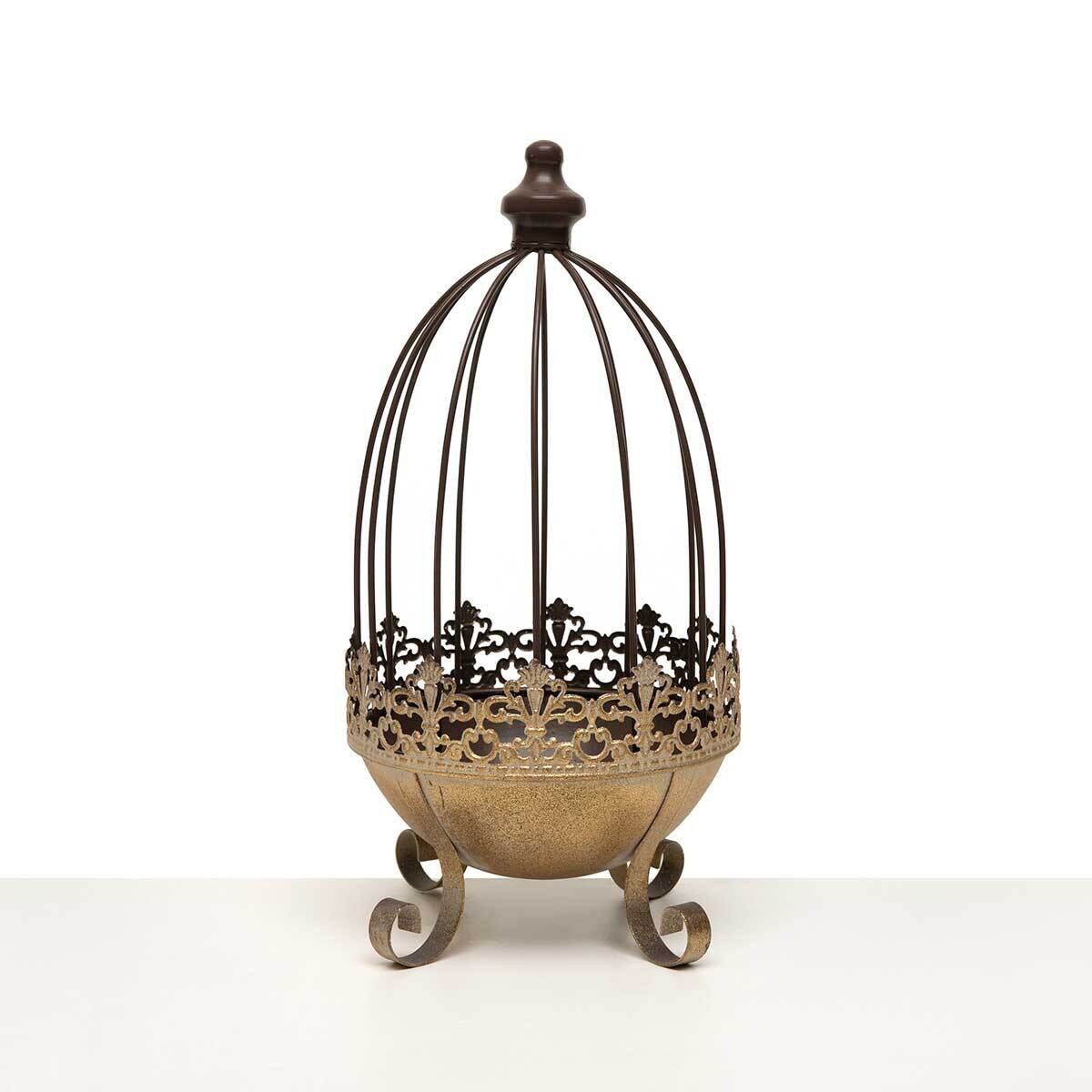 Cloche on Lacey Bowl Stand Small