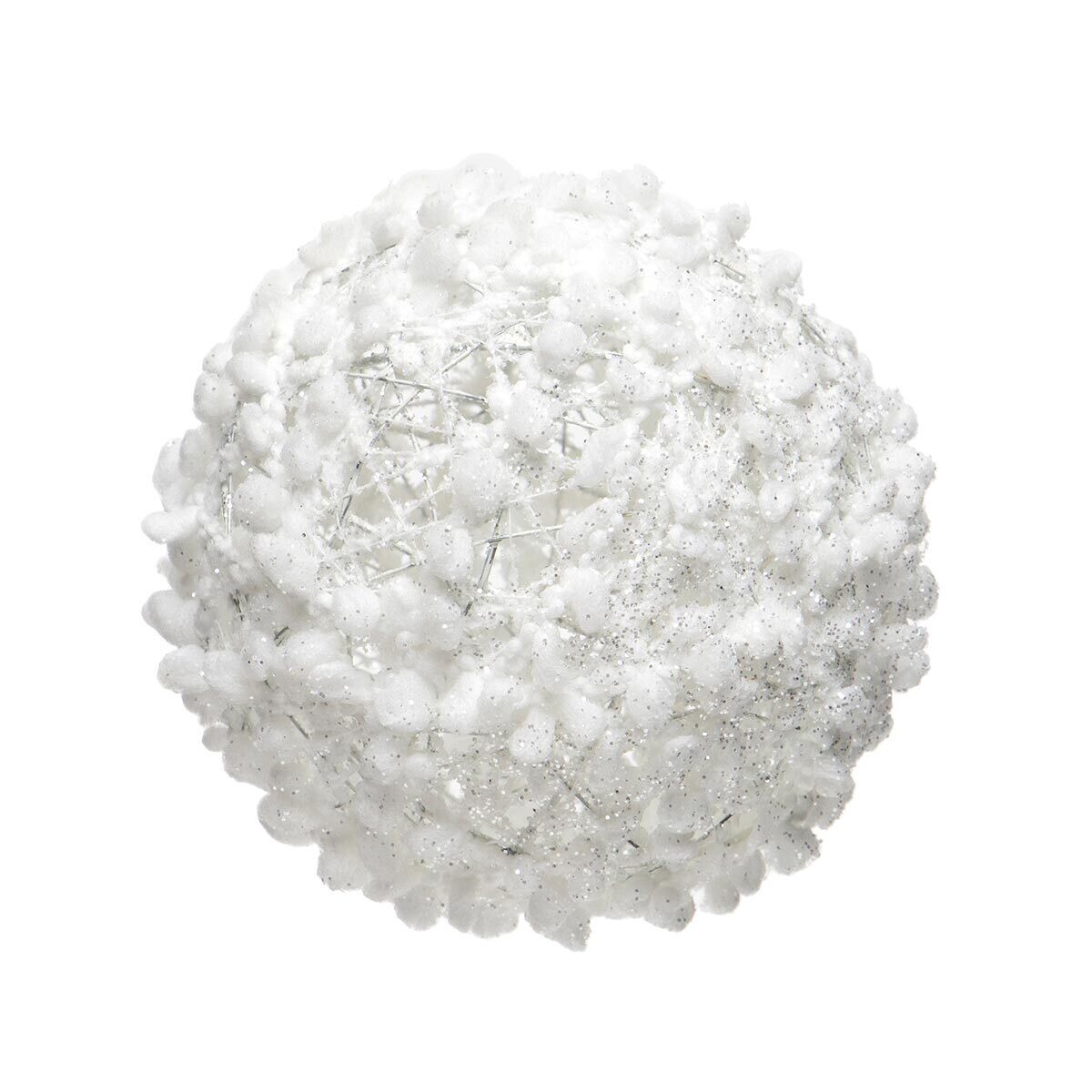 Ball Puff Ornament Medium