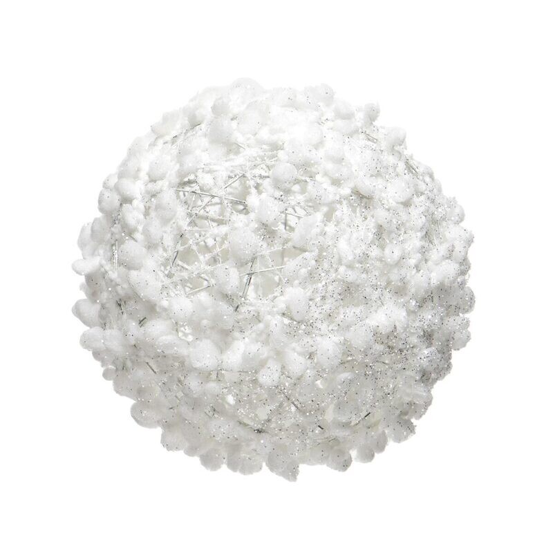 Ball Puff Ornament Medium