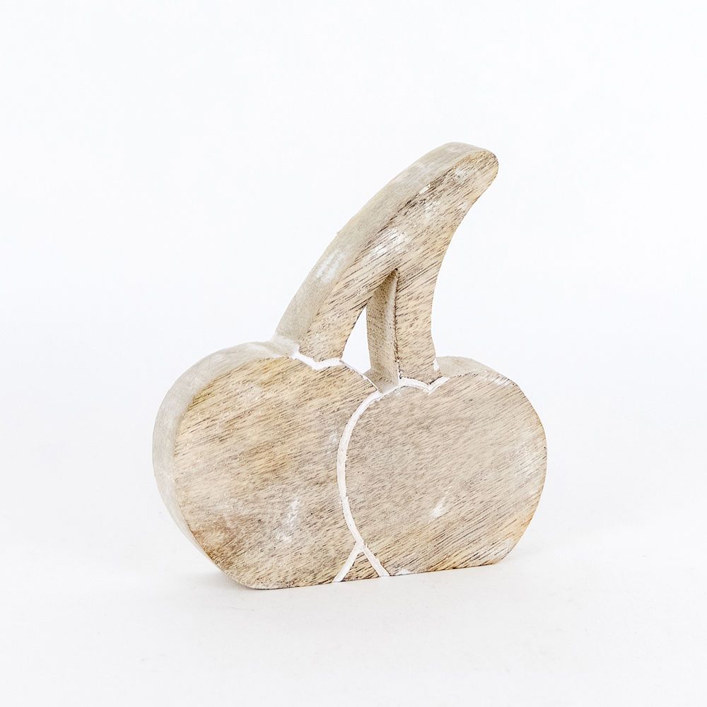 Mango wood Cherry Shape