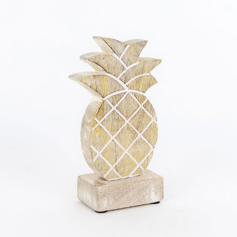 Mango wood Pinnapple Shape