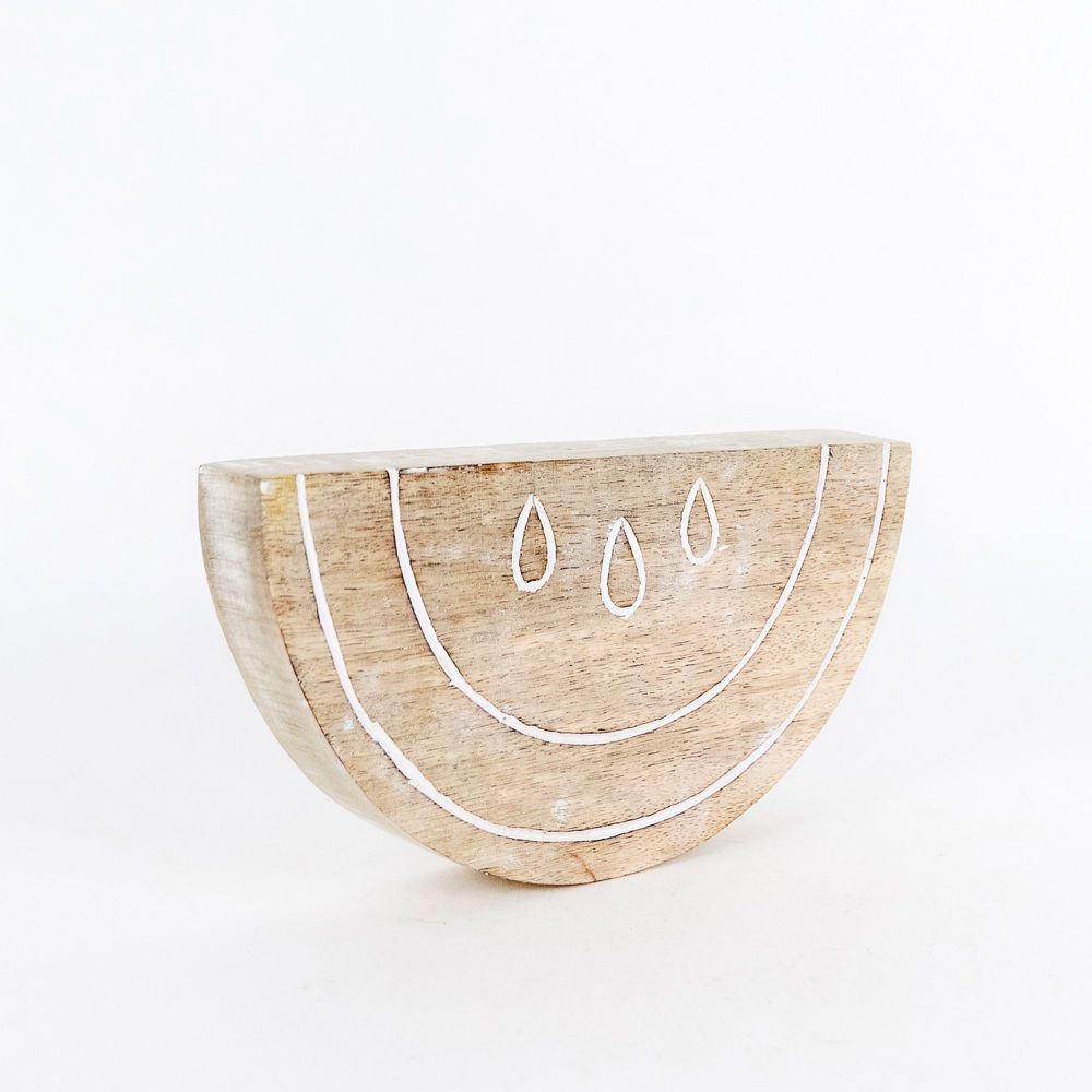 Mango wood Watermellon Shape