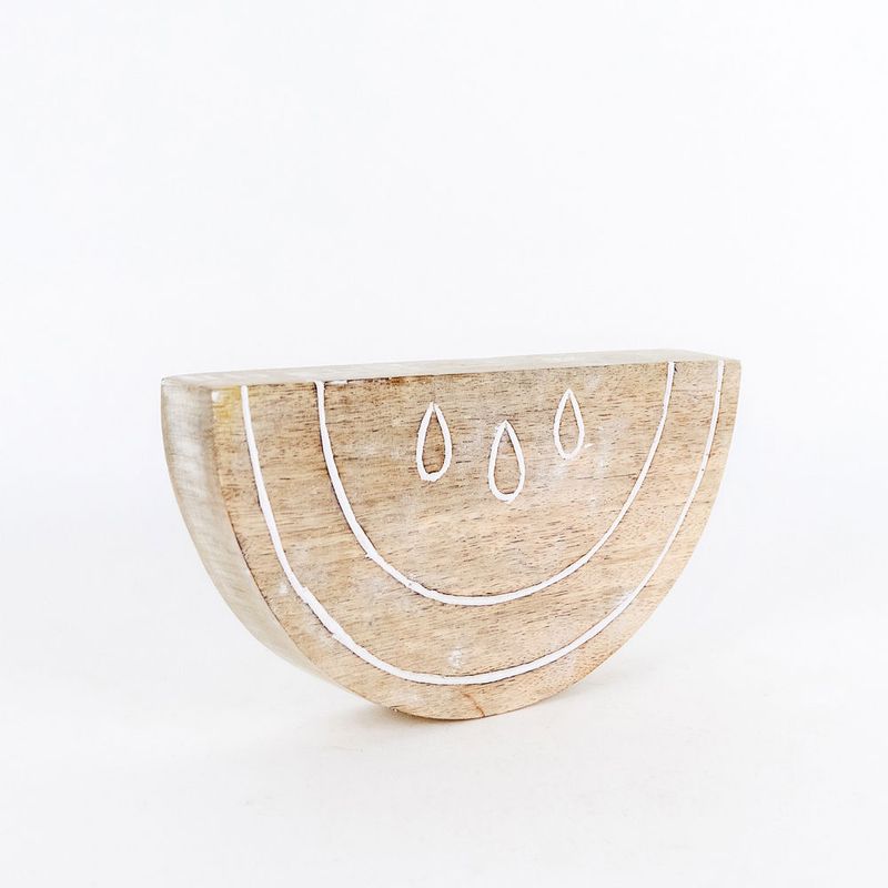 Mango wood Watermellon Shape