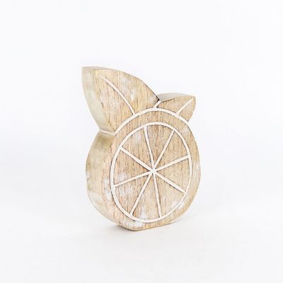 Mango wood Lemon Shape