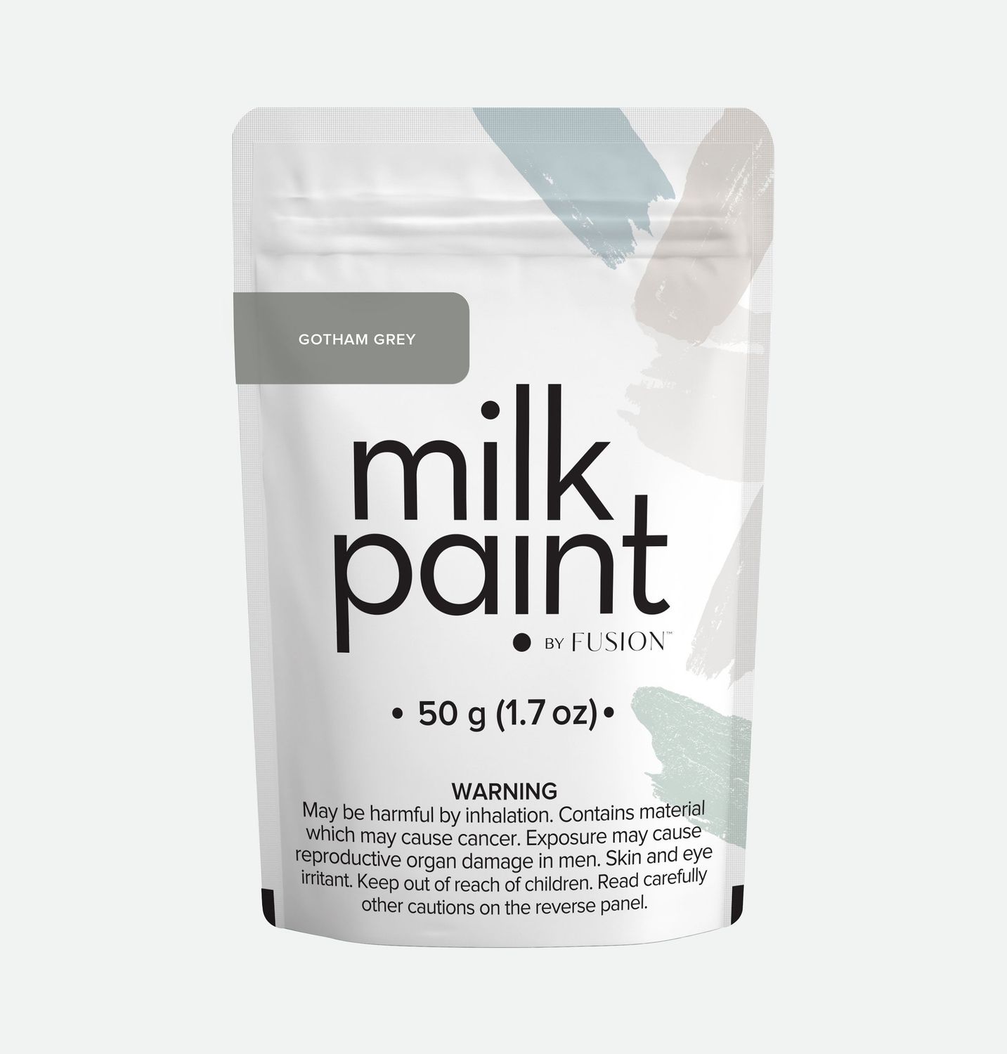 Fusion Milk Paint Gotham Grey, Size: 50g