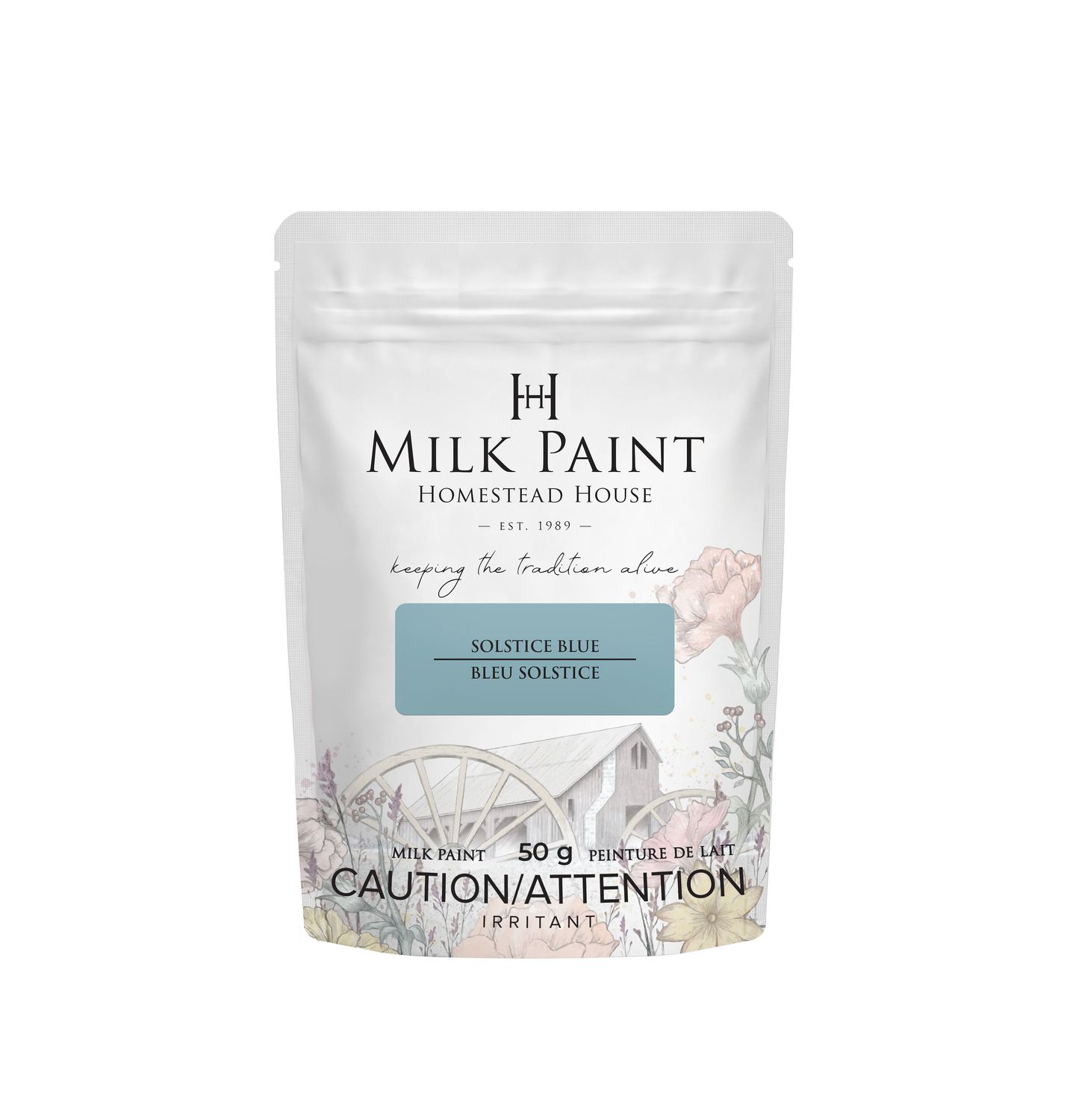 Homestead House Milk Paint Solstice Blue, Size: 50g