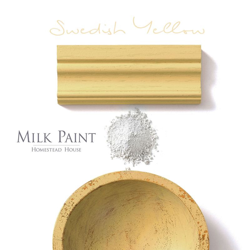 Homestead House Milk Paint Swedish Yellow