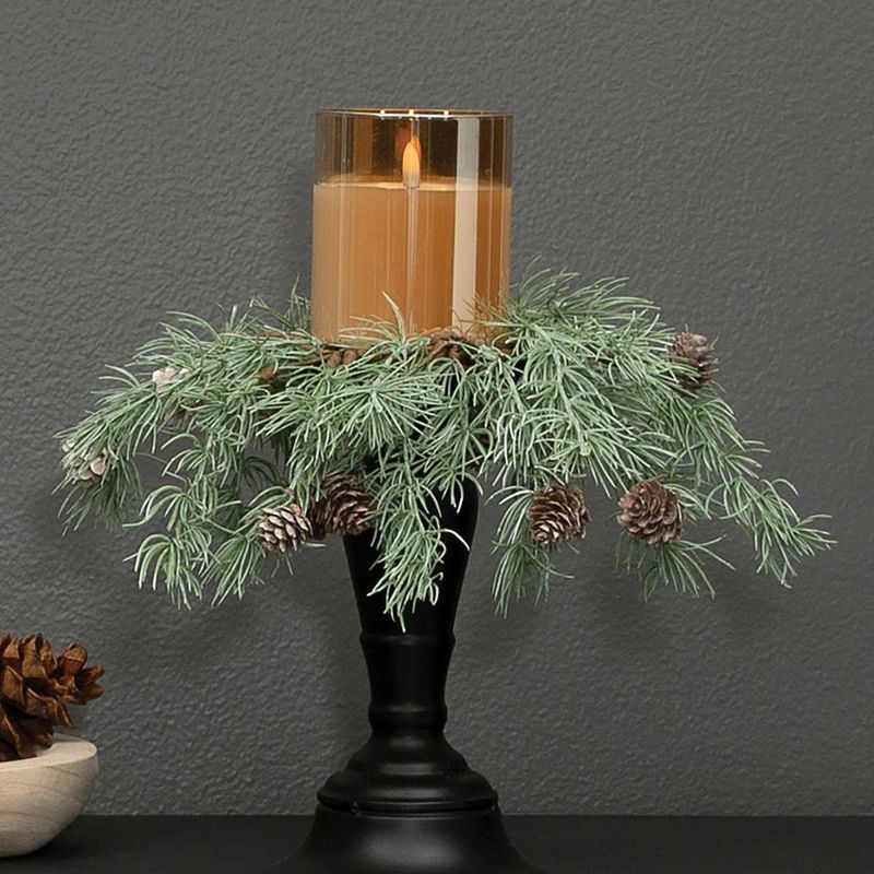 Weeping Pine Candle Ring Mini