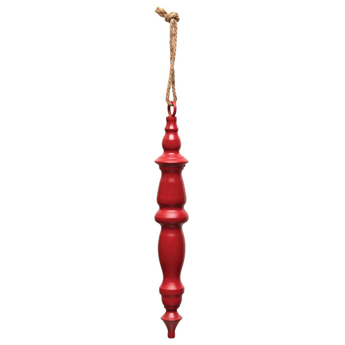Finial Mate Red Large Ornament