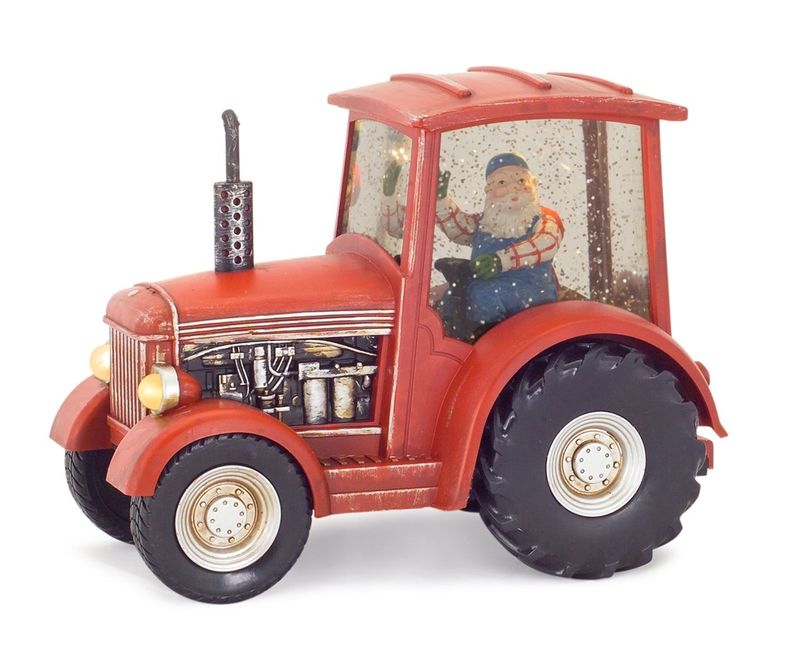 LED Red Tractor w/6 Hr Timer