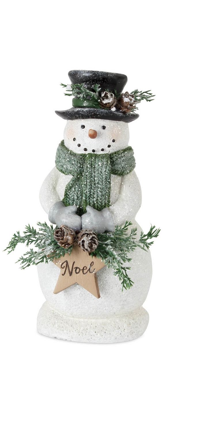 Snowman Resin Noel
