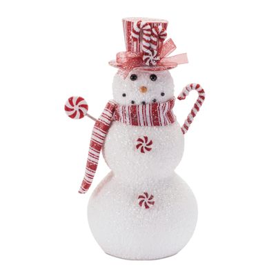 Snowman 13.25”H Foam/Polyester Snowman 13.25”H Foam/Polyester