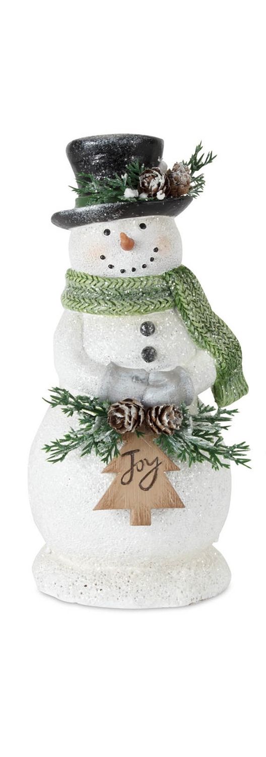 Snowman Resin Joy