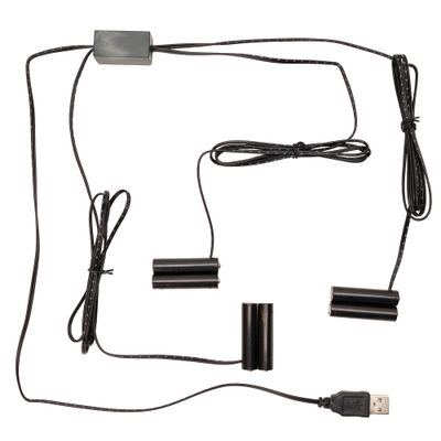 Battery Replacement 3 to 1 (2 x AAA) 18"L Lead Wire, 38"L Lead Wire Plastic Battery Replacement 3 to 1 (2 x AAA) 18"L Lead Wire, 38"L Lead Wire Plastic