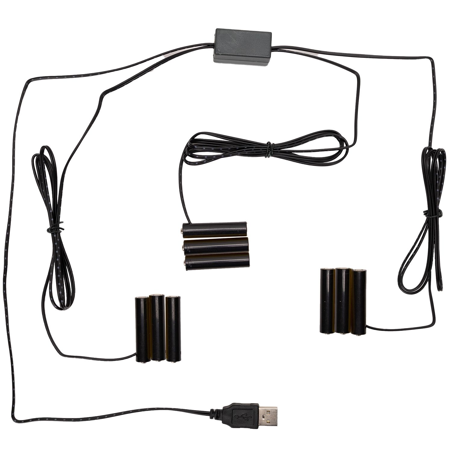 Battery Replacement 3 to 1 (3 x AAA) 18&quot;L Lead Wire, 38&quot;L Lead Wire Plastic