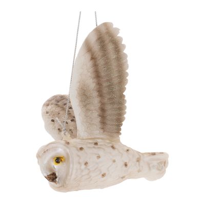 Owl Ornament 4”H Glass Owl Ornament 4”H Glass