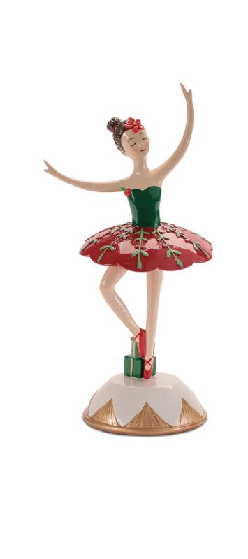 Holiday Ballerina Figurine