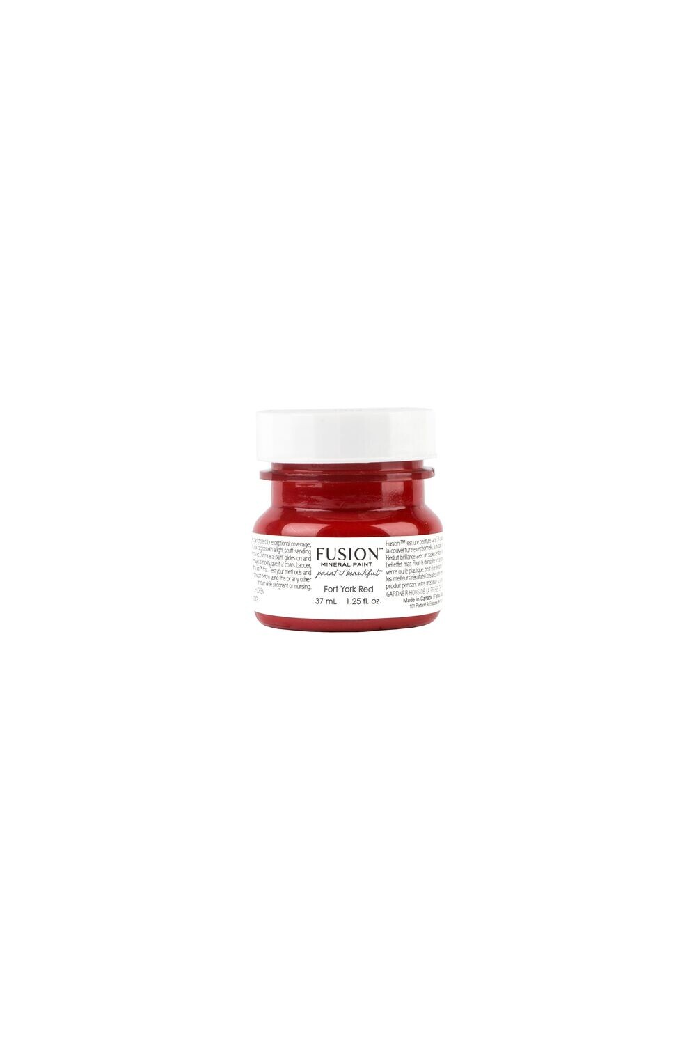 Fusion Mineral Paint Fort York Red Fusion Mineral Paint Fort York Red, Size: 37mL