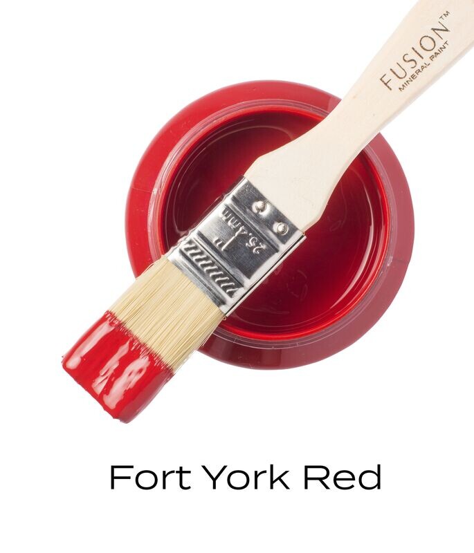 Fusion Mineral Paint Fort York Red