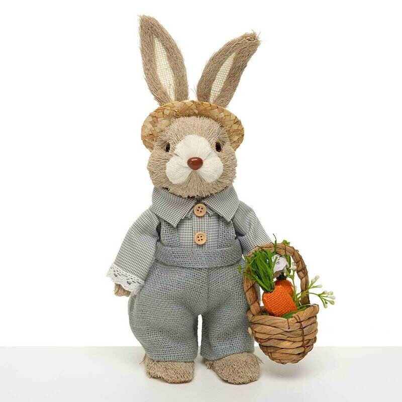 Bunny Flopsy w/ Carrot Basket Bunny Flopsy w/ Carrot Basket