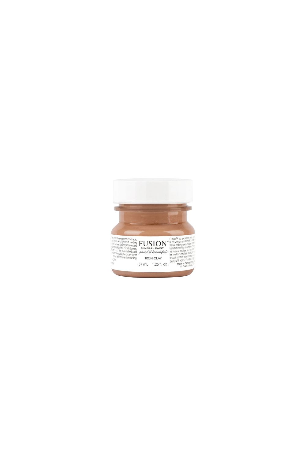 Fusion Mineral Paint Iron Clay Fusion Mineral Paint Iron Clay, Size: 37mL