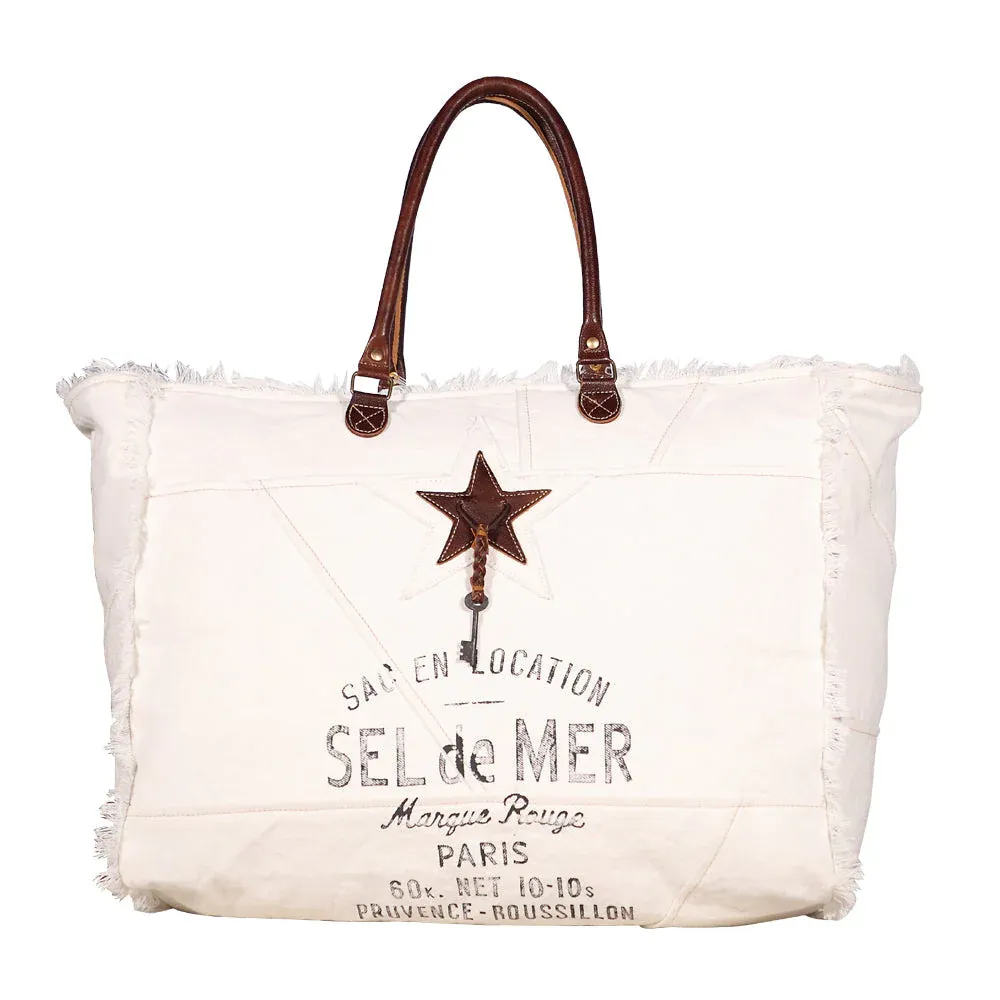 Myra Bag Smashing Weekender Bag White