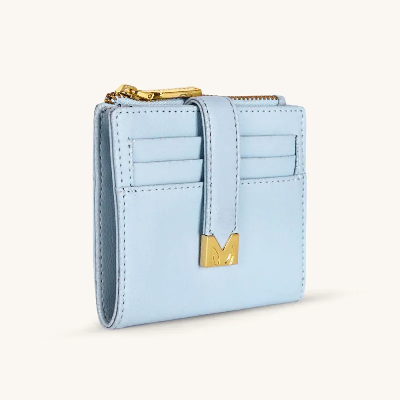 Mira &amp; Moss Regina Compact Wallet Ice Blue