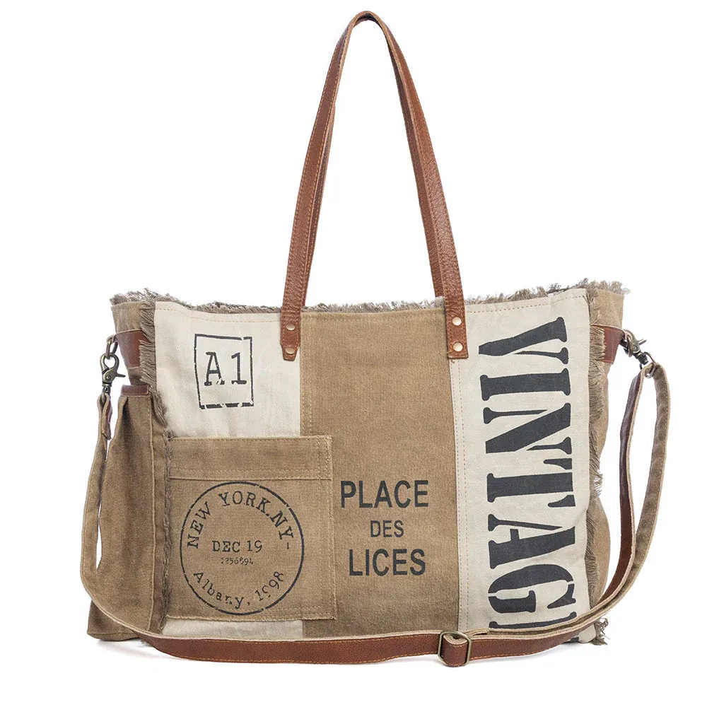 Myra Queen Creek Weekender Bag in Sandstone