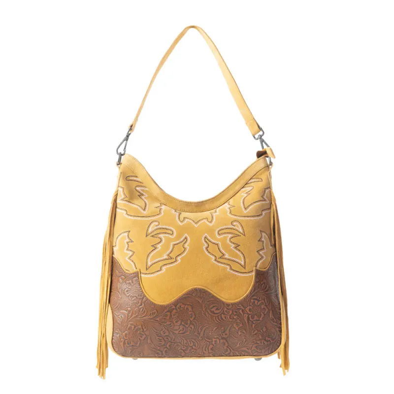 Myra Electric Dessert Tote Bag in Yellow