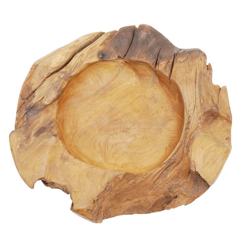 Aisling Decroative Teak Bowl