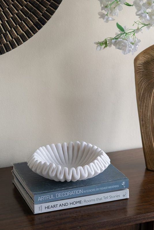 Wavy Sand and Resin Bowl