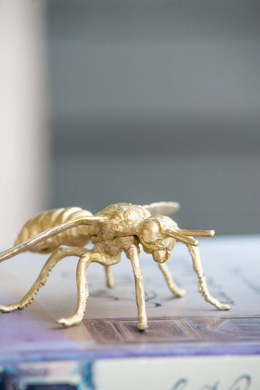 Gold Bee Decoration Gold Bee Decoration