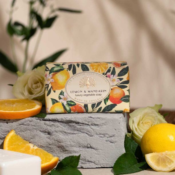 Heritage Lemon &amp; Mandarin 190g Bar Soap