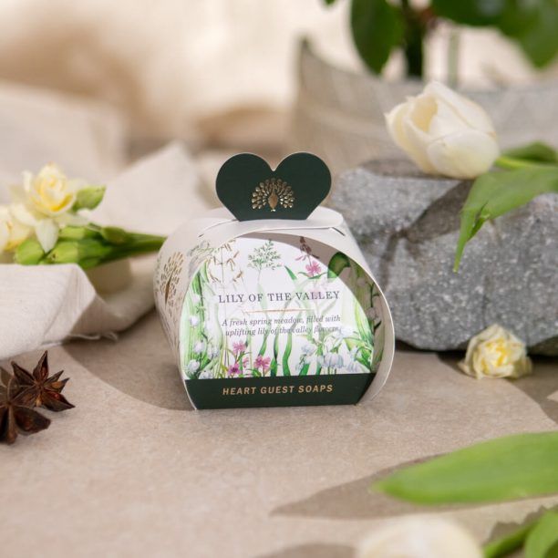 Heritage Lily of the Valley 3x20g Guest Soap Bar