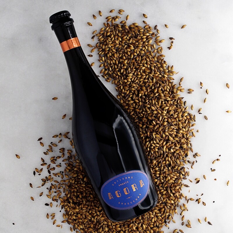 AGORA _ BIÈRE AMBRÉE 75CL