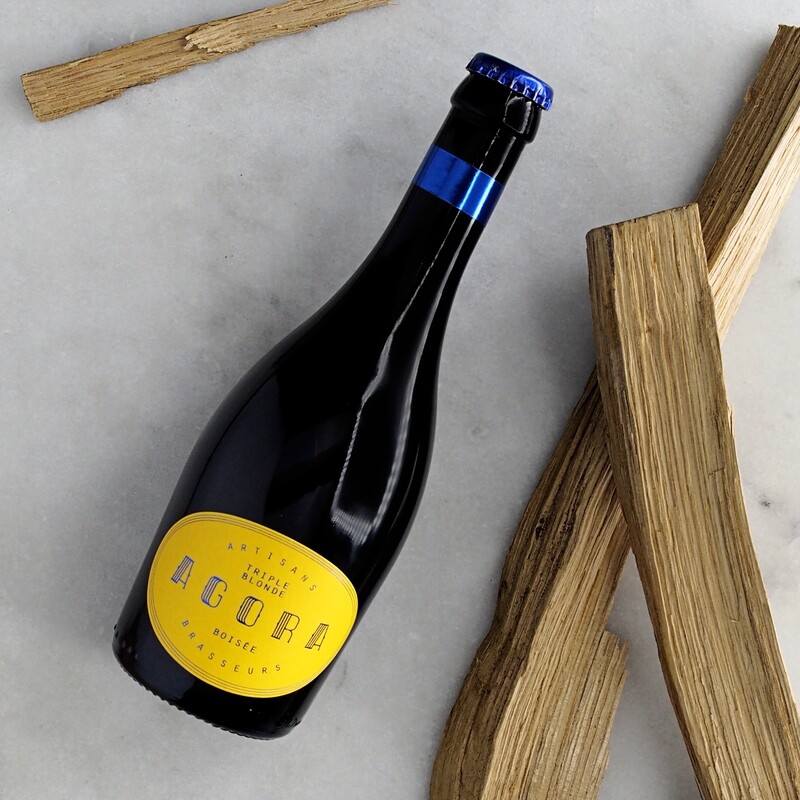 AGORA _ BIÈRE BLONDE TRIPLE BOISÉE 33CL