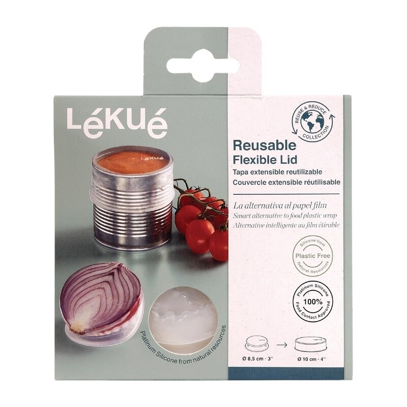 Lekue Reusable Flexible Lid Set of 2 85mm