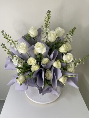 Pure white