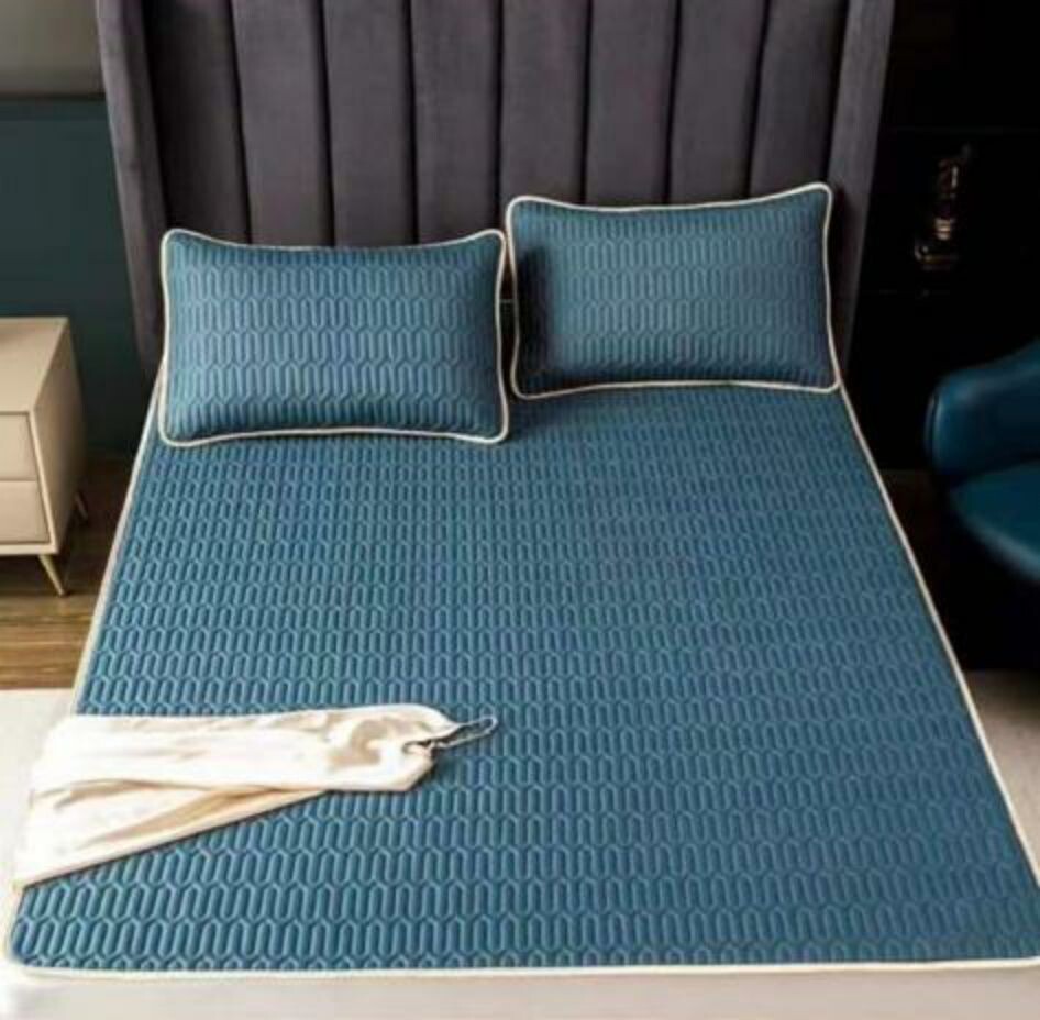 QUILTED FITTED SHEET + 2 STANDARD PILLOWCASES