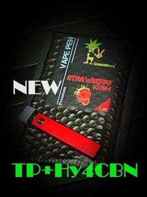 TP+Hy4CBN 99% Vape Pen Strawberry Kush 1ml