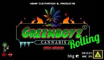 GREENBOYZ ROLLING CANNABIS HYBRID 2025  !!!ΝΕΟ!!!