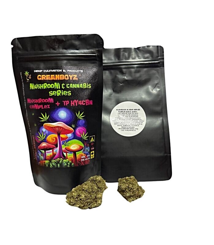 Ανθοι κανναβης + Mushrooms extract Purple Magic 20gr