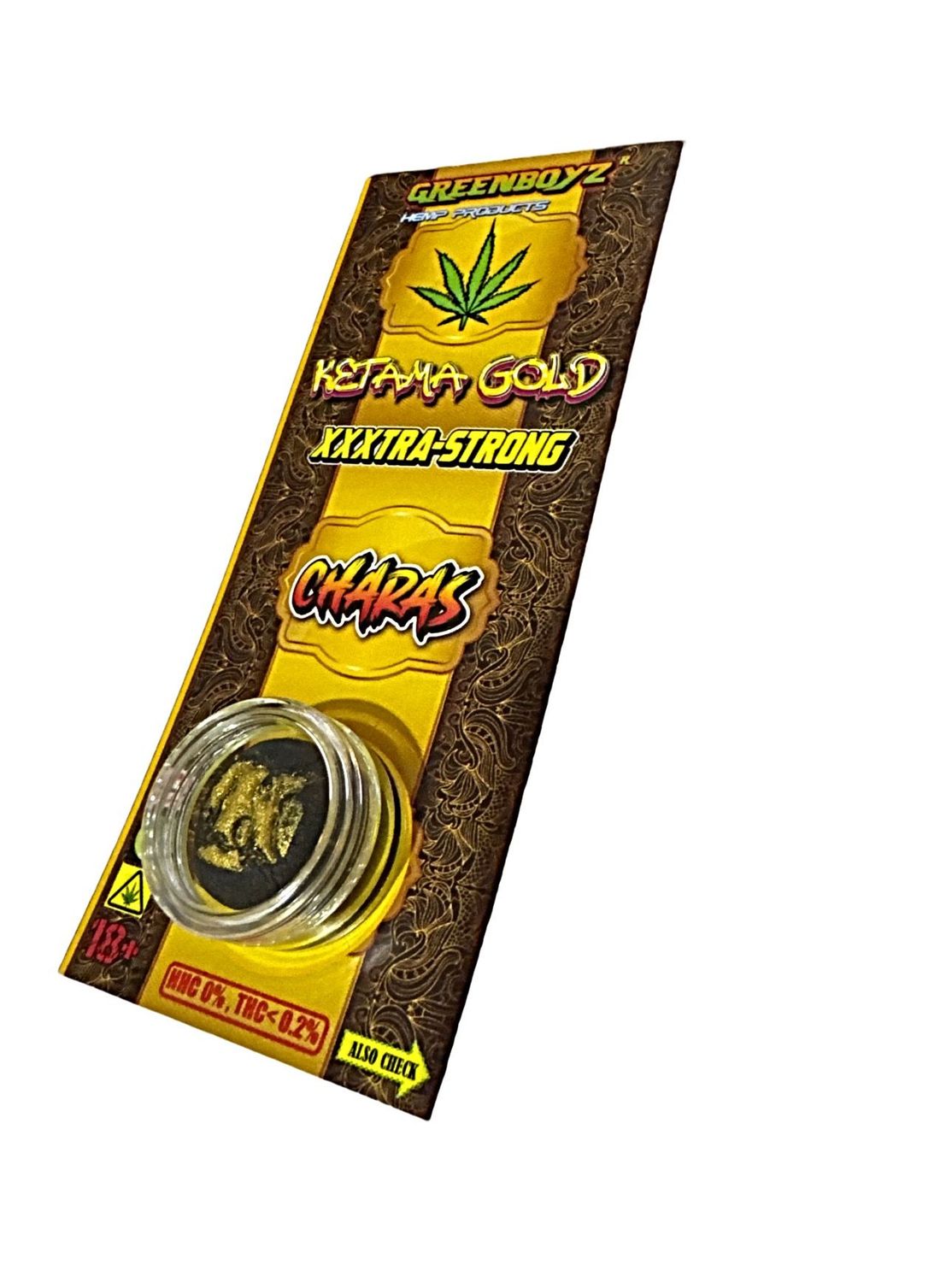 ​CHARAS ΚΕΤΑΜΑ GOLD HYBRID H 1gr​