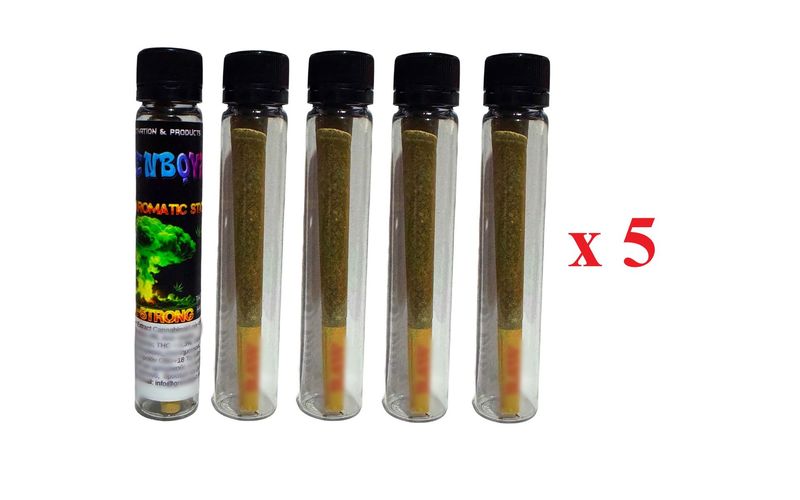 HYBRID G Pre-Rolled Aromatic Stick Lemon X 5