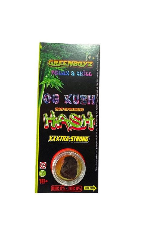 ​OG KUSH HASH (Non-Synthetic) XTRA-STRONG 5gr