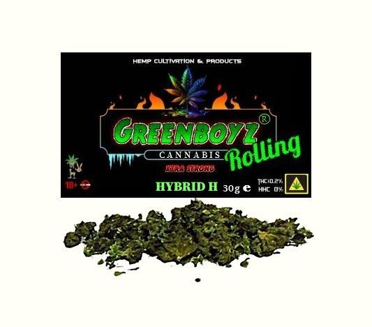 HYBRID  H 2025 JENNY KUSH ROLLING Τριμμα  Ανθων Κανναβης 30gr