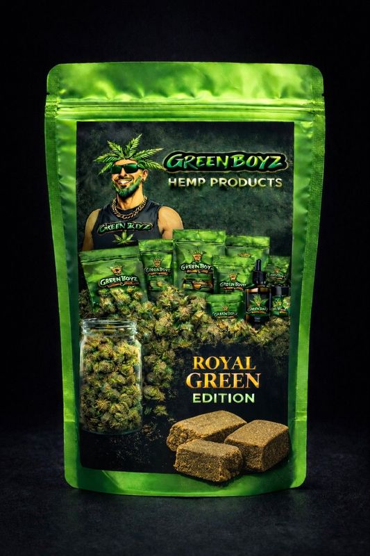 ​GreenBoyz Royal Green Elite High Edition BLACK CANNABIS 10gr HASH