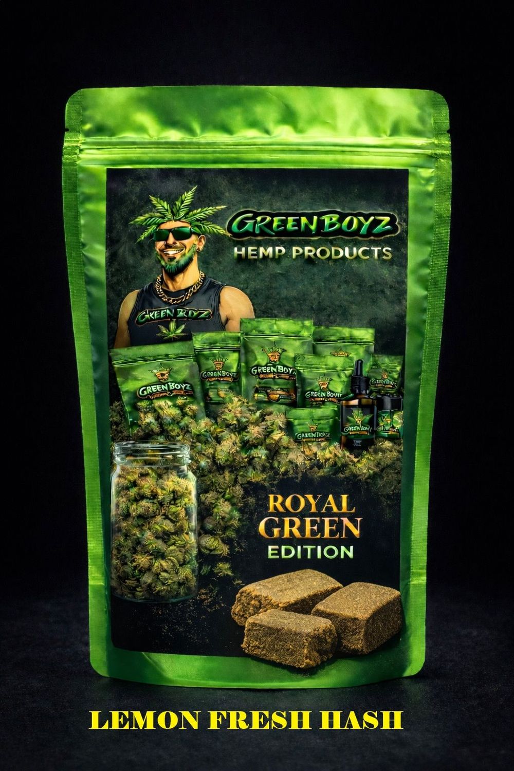 GreenBoyz Royal Green Elite High Edition FRESH LEMON 10gr HASH