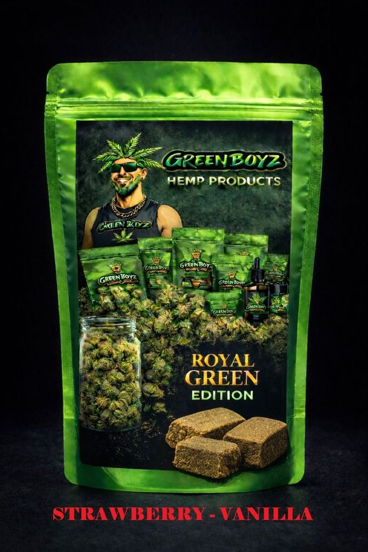 ​GreenBoyz Royal Green Elite High Edition STRAWBERRY-VANILLA  10gr HASH